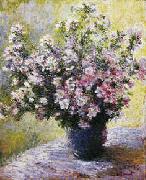 Claude Monet Bouquet of Mallows china oil painting reproduction